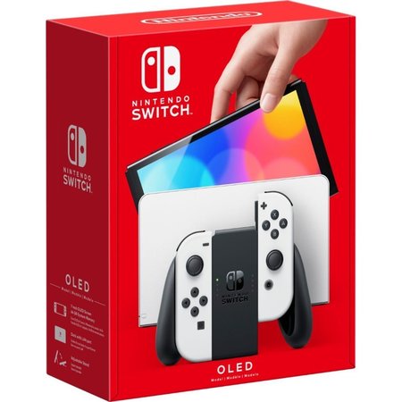 Nintendo Switch, OLED Model w/ White Joy-Con, White 115461